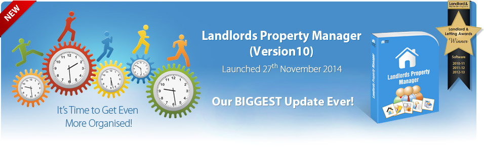 Upgrade to Landlord Property Manager Version 10
