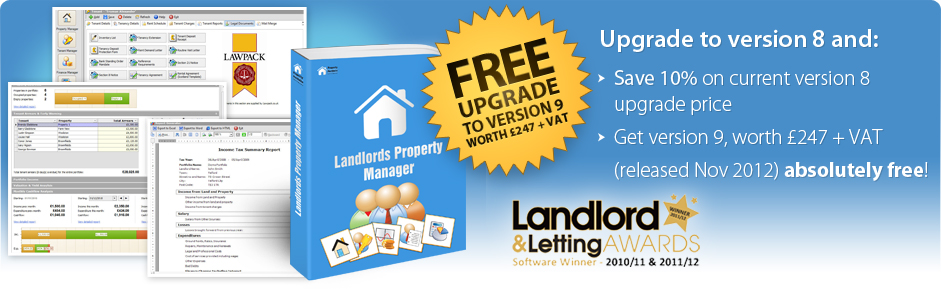Upgrade to version 8 and save 10% on current version 8 upgrade price. Get version 9 absolutely free